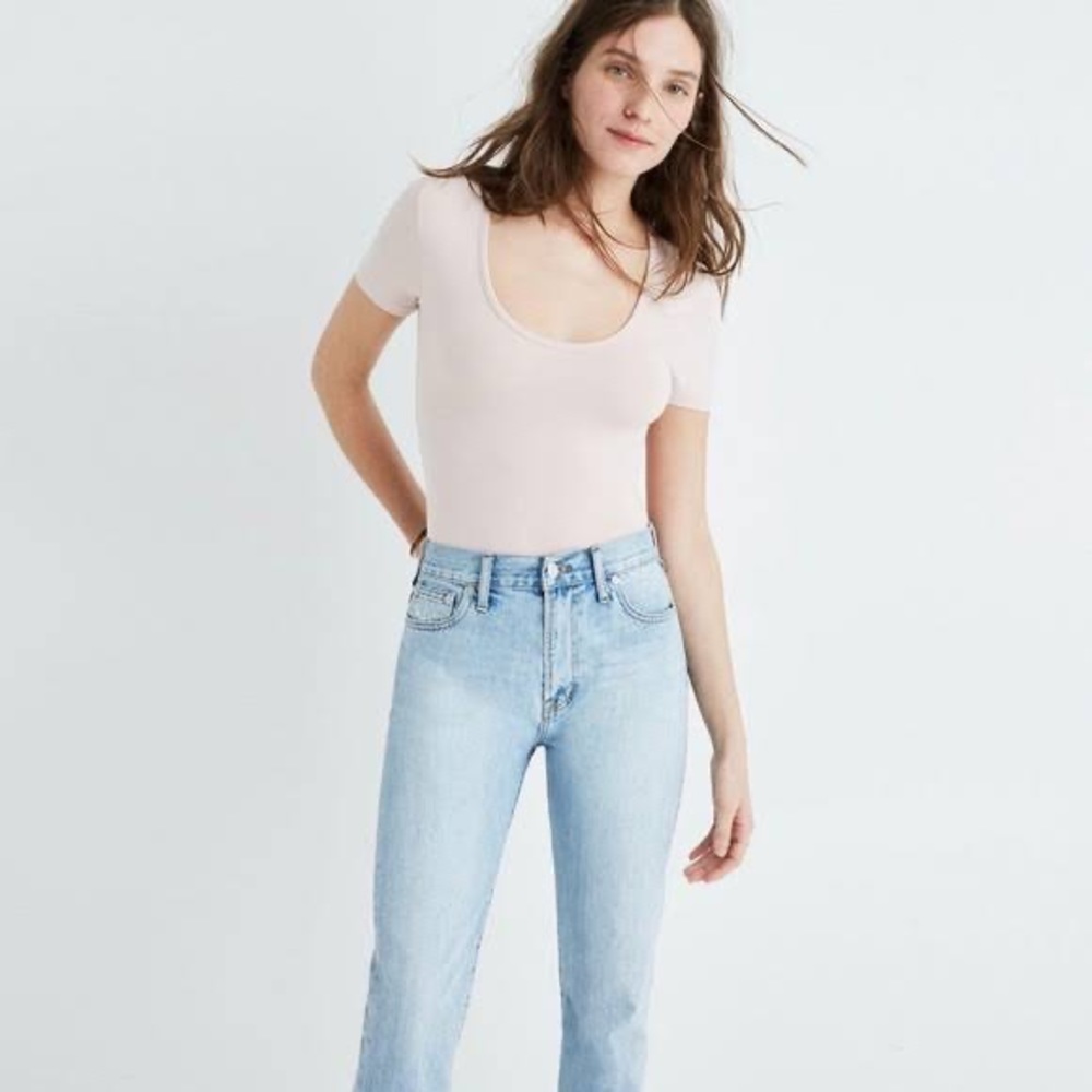 Madewell Cameo Scoop Bodysuit